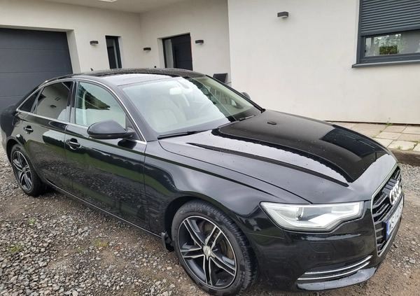Audi A6 cena 47500 przebieg: 249000, rok produkcji 2012 z Siedlce małe 154